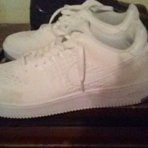 customised black air forces